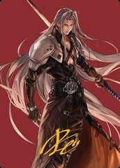 Sephiroth, Fabled SOLDIER (44/53) Art Card - Gold-Stamped Signature